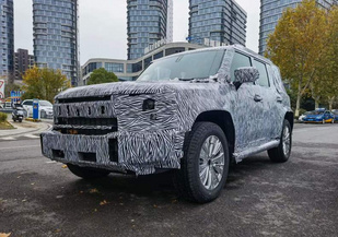 定位硬派SUV,明年三季度上市!捷途T-1量产版谍照