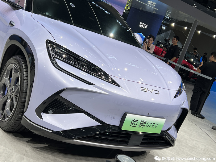 比亚迪海狮07 EV内饰实拍曝光!这次卖多少钱合适?