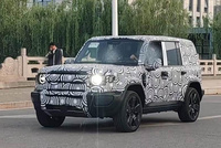 定位20万级！奔驰大G尺寸，iCAR V27谍照曝光