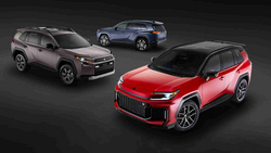 三种外观风格！将国产引入，全新一代丰田RAV4全球首发