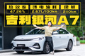 吉利银河A7静态体验：车内竟有小米同款设计！